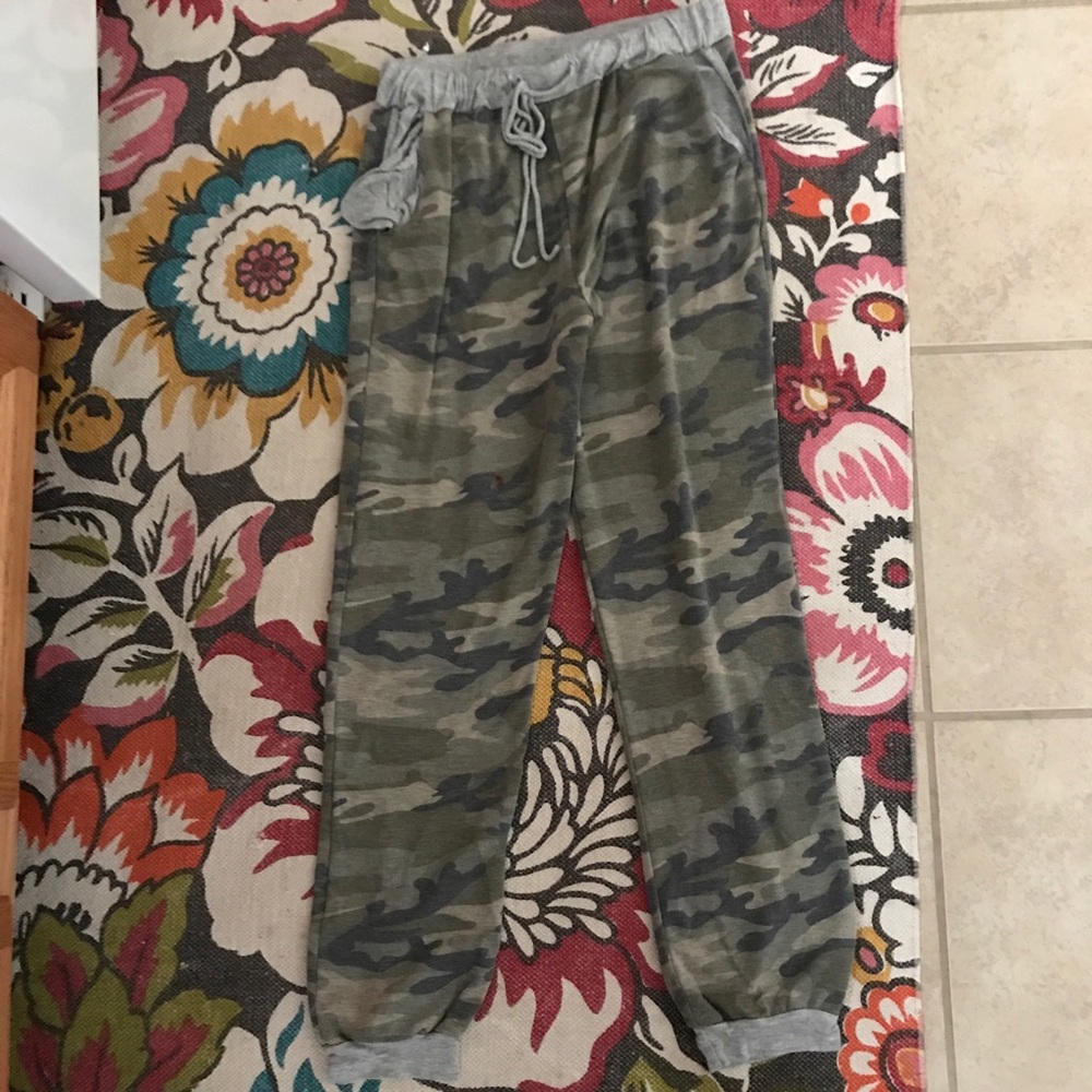 Camo joggers